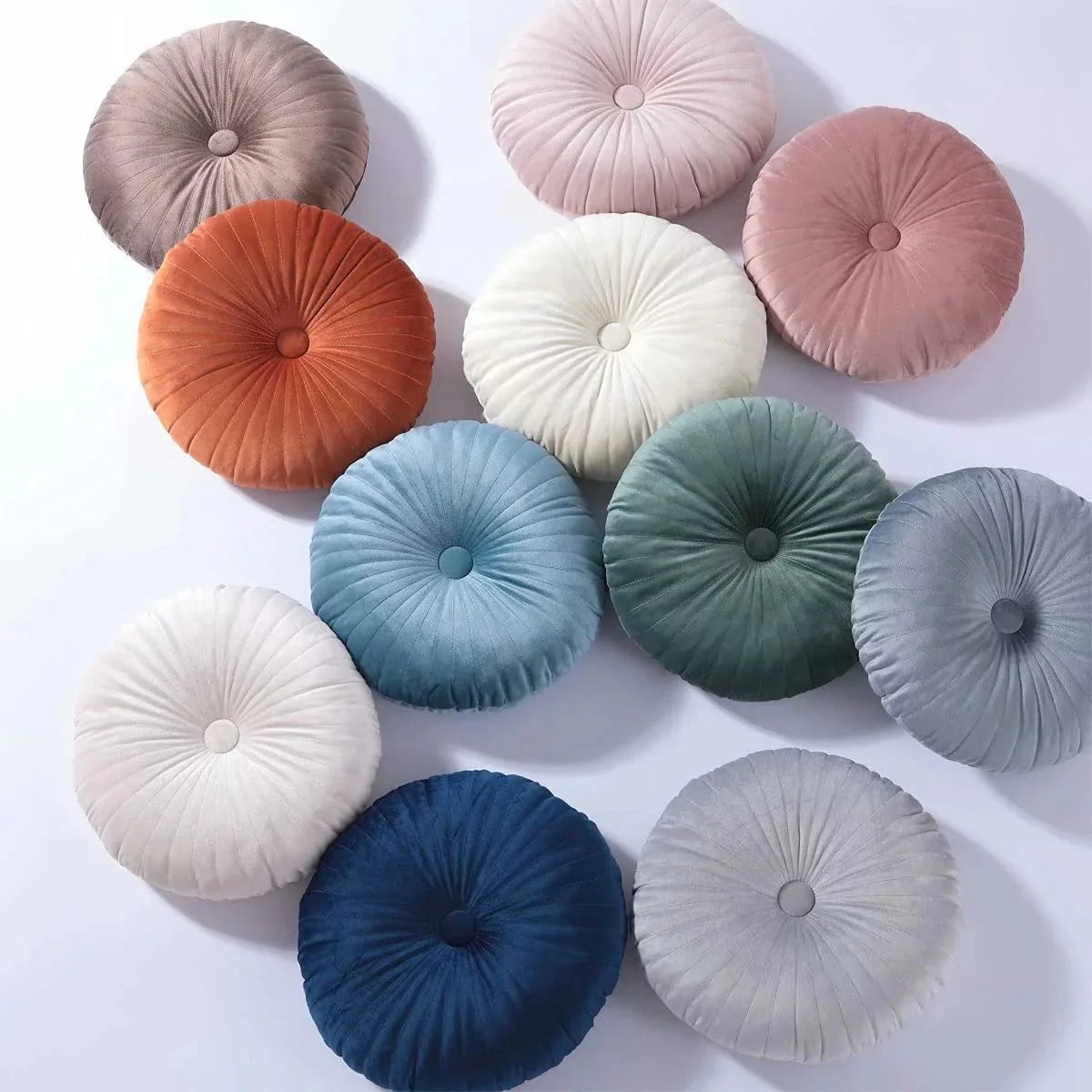 Cushion Fluffy Polyester-Cotton Machine Washable