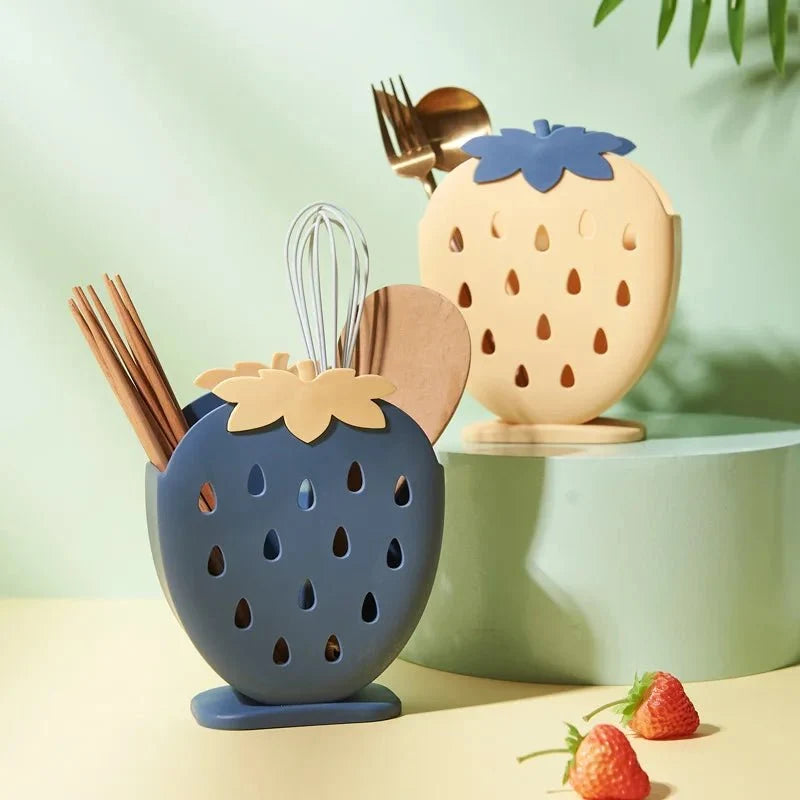 Cutlery Holder Ventilated Draining Space-Saving