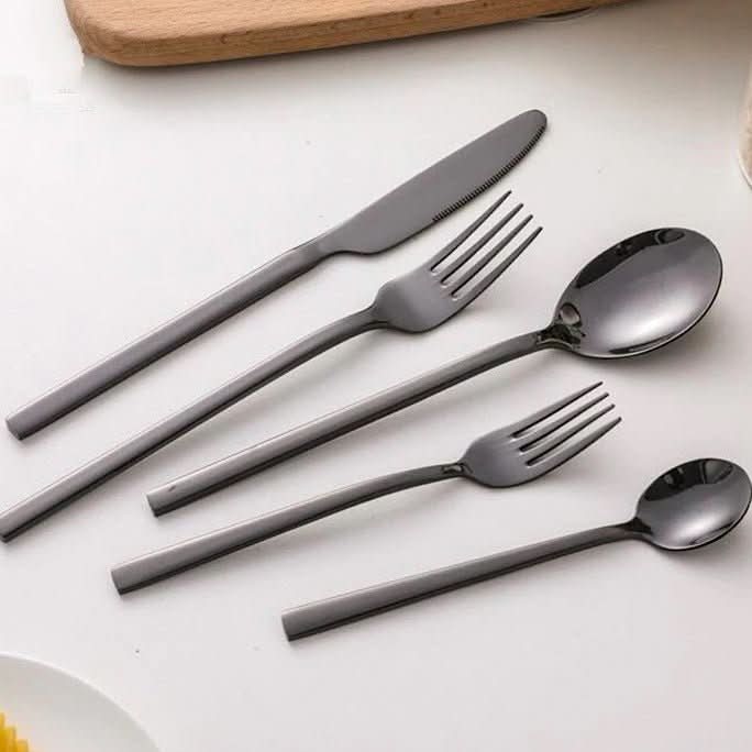 Cutlery Set 18/10 Stainless Steel Dishwasher-Safe 30-Piece