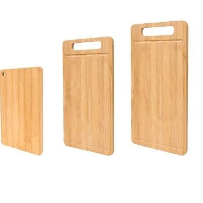 Cutting Board Natural Bamboo Knife-Friendly Surface