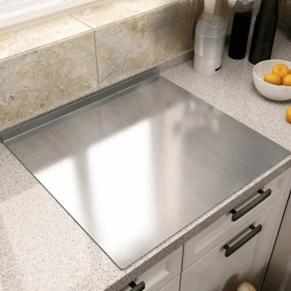 Cutting Board Stainless Steel Non-Porous Non-Slip Base