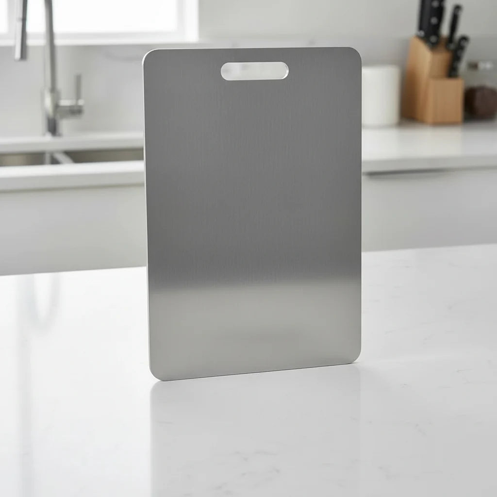 Cutting Board Stainless Steel Non-Slip Hygienic