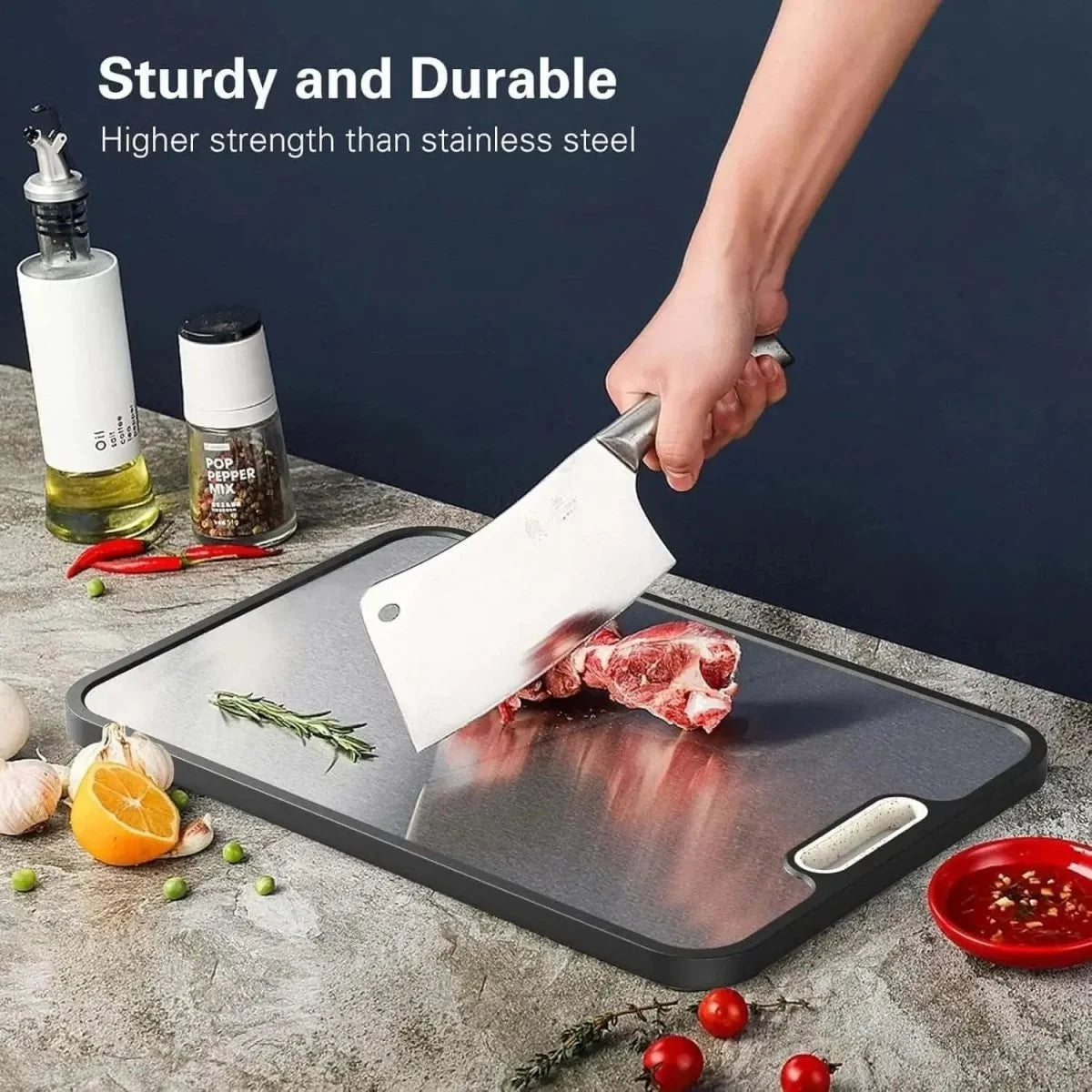 Cutting Board Titanium Double-Sided Non-Slip