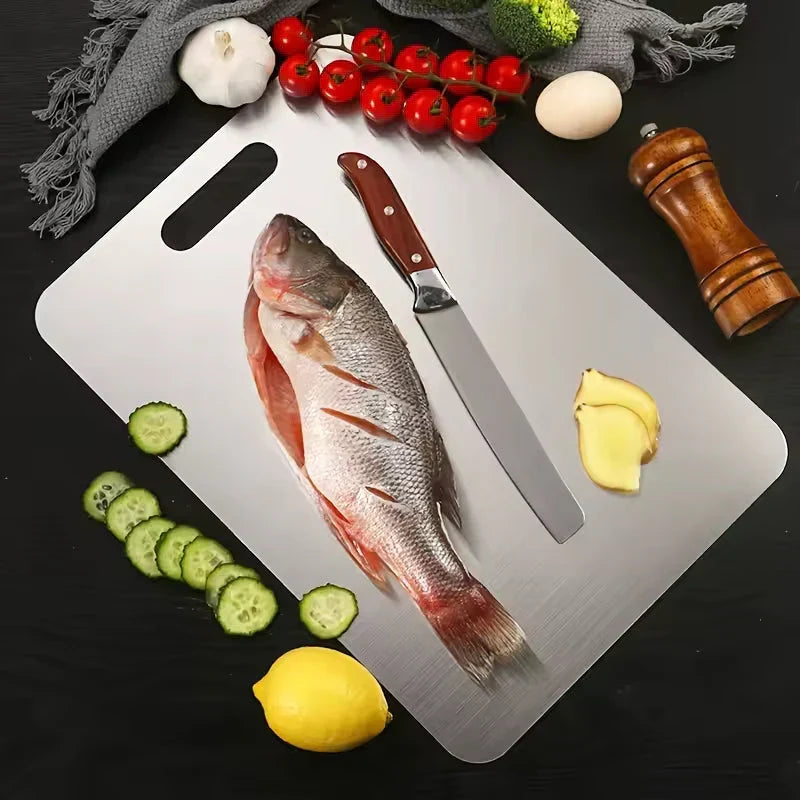 Cutting Board Titanium Non-Porous Uncoated Surface