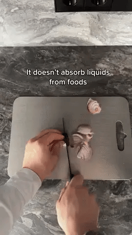 Cutting Board Titanium Scratch-Resistant Surface Easy-Clean