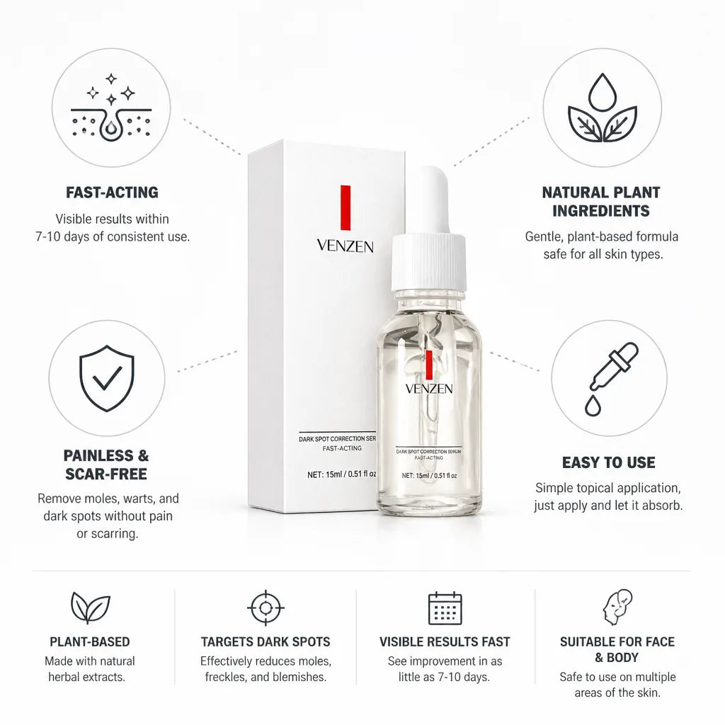 Dark Spot Correction Serum Fast-Acting Plant-Based