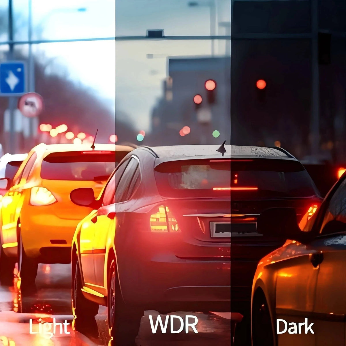 Dash Cam System 4-Camera Wireless Night Vision