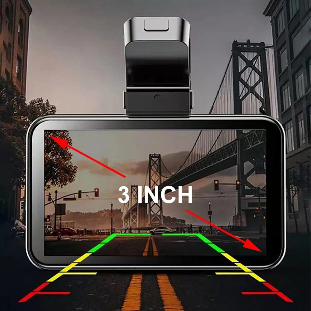 Dash Camera Dual-Lens 4K Parking Monitor