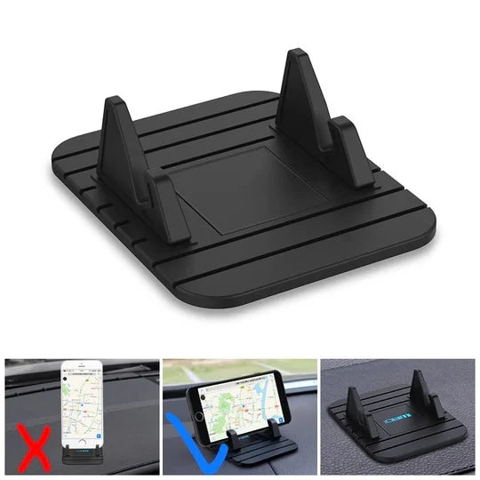 Dashboard Phone Holder Non-Slip Base & Stable Grip