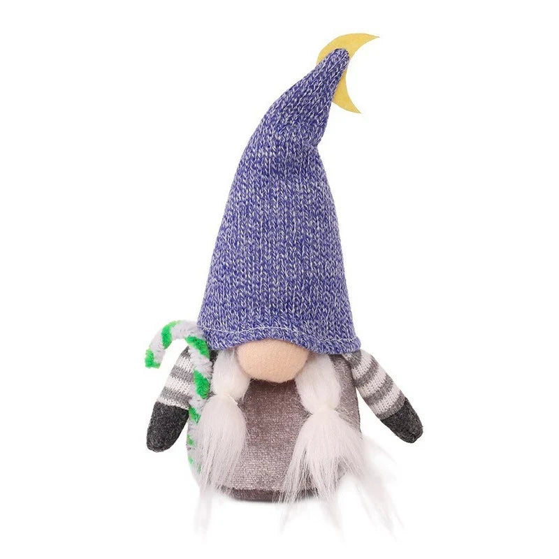 Decorative Christmas Gnome Handcrafted Felt Tall Hat