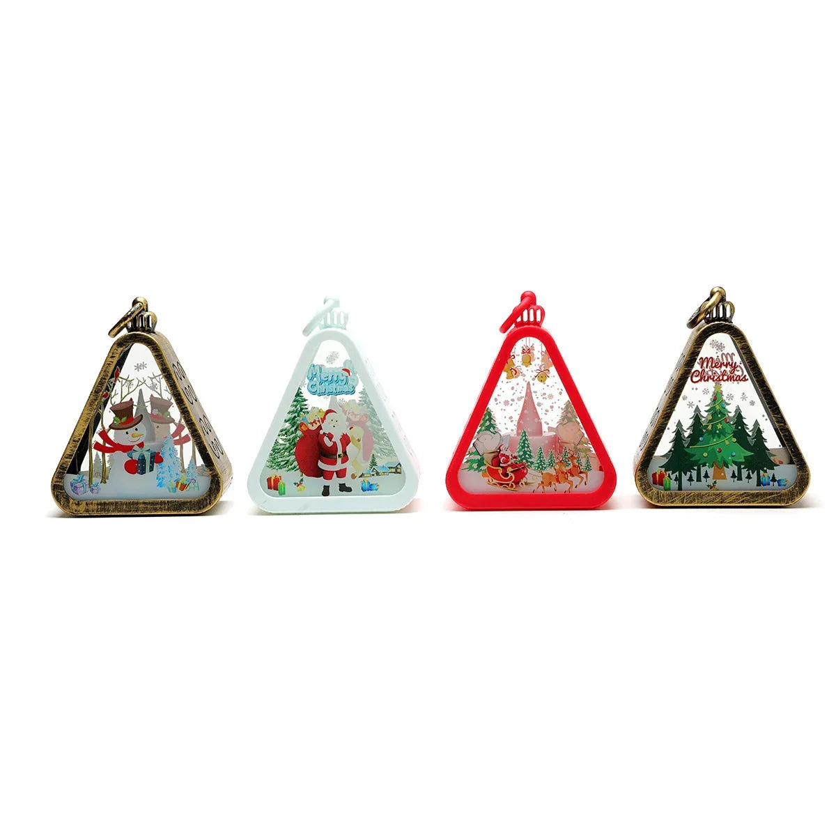 Decorative LED Lantern Festive Scene Indoor & Outdoor