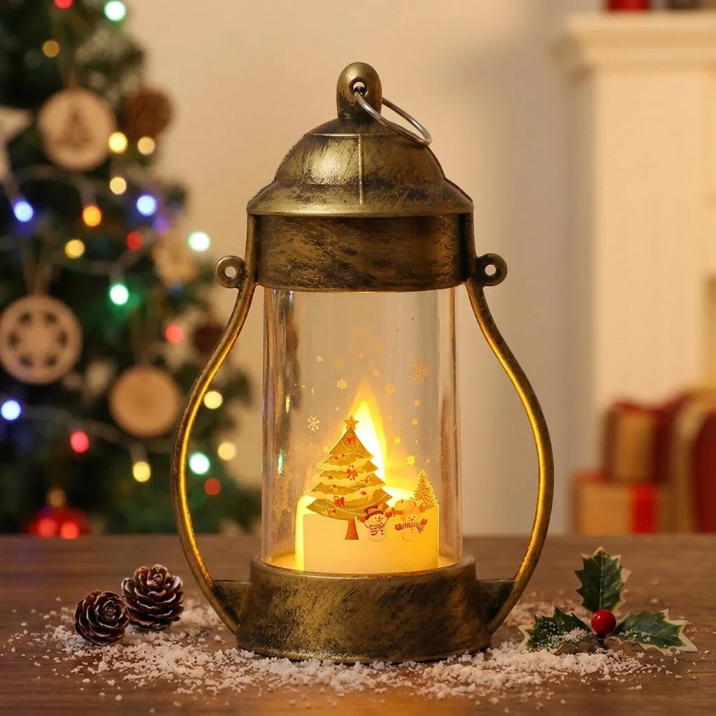 Decorative Lantern Warm LED Battery Powered Indoor & Outdoor