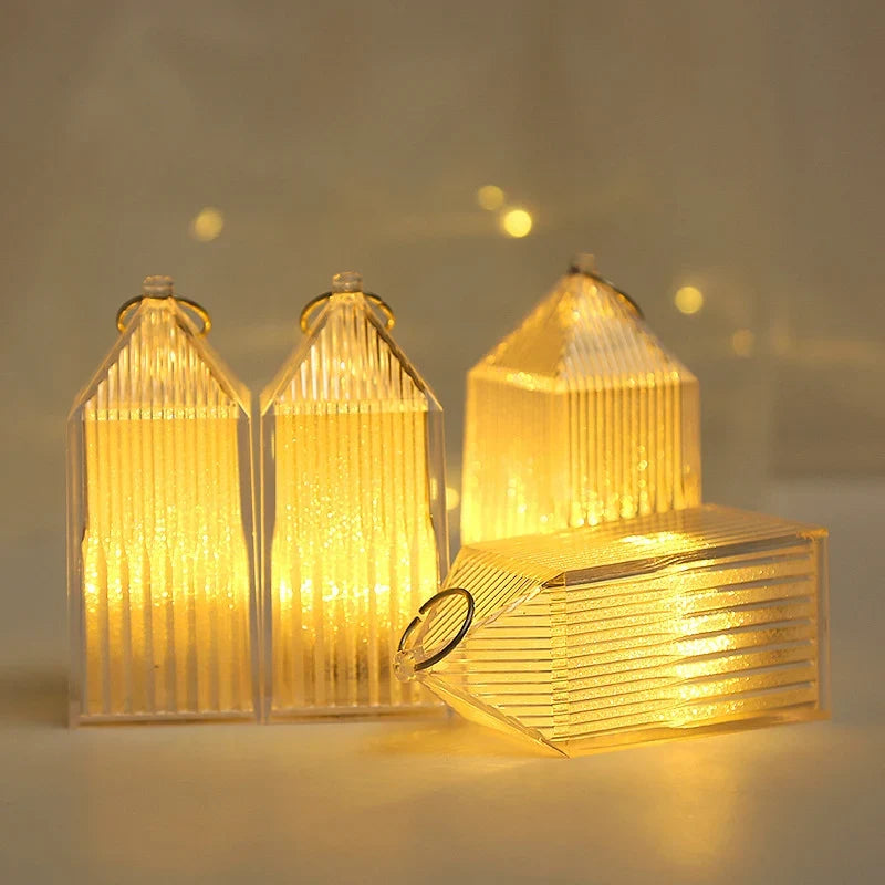 Decorative Lantern Warm LED Energy-Efficient & Lightweight