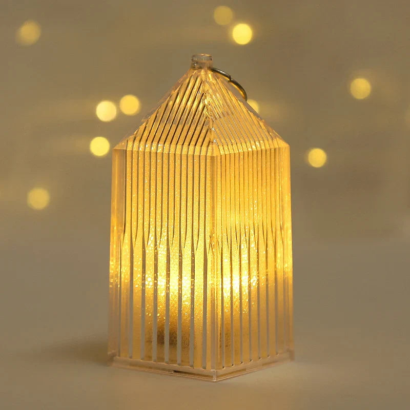 Decorative Lantern Warm LED Energy-Efficient & Lightweight