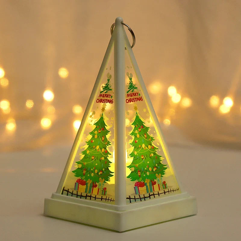 Decorative Table Lamp Festive Motif LED Warm Glow