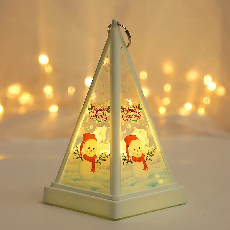 Decorative Table Lamp Festive Motif LED Warm Glow