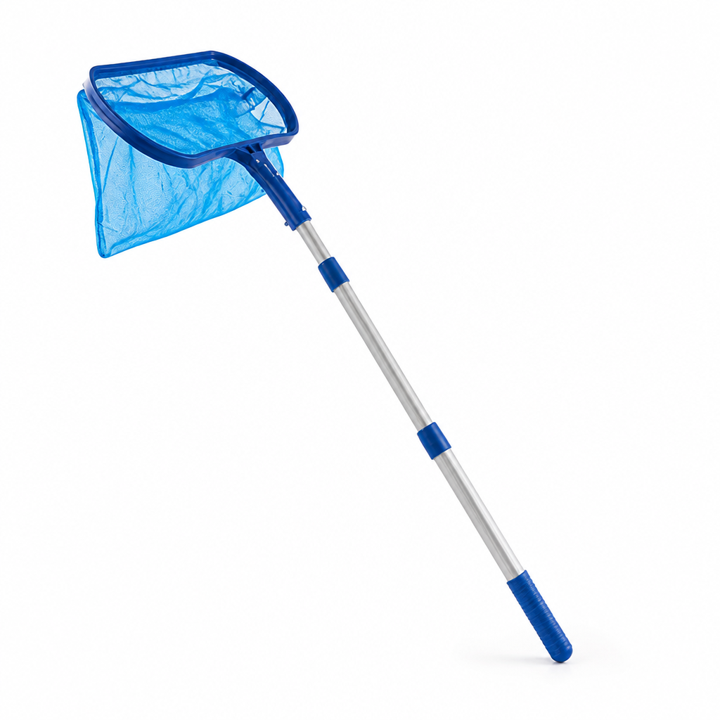 Deep Mesh Durable & Lightweight Pool Skimmer Net (Expansion Bar Compatible)