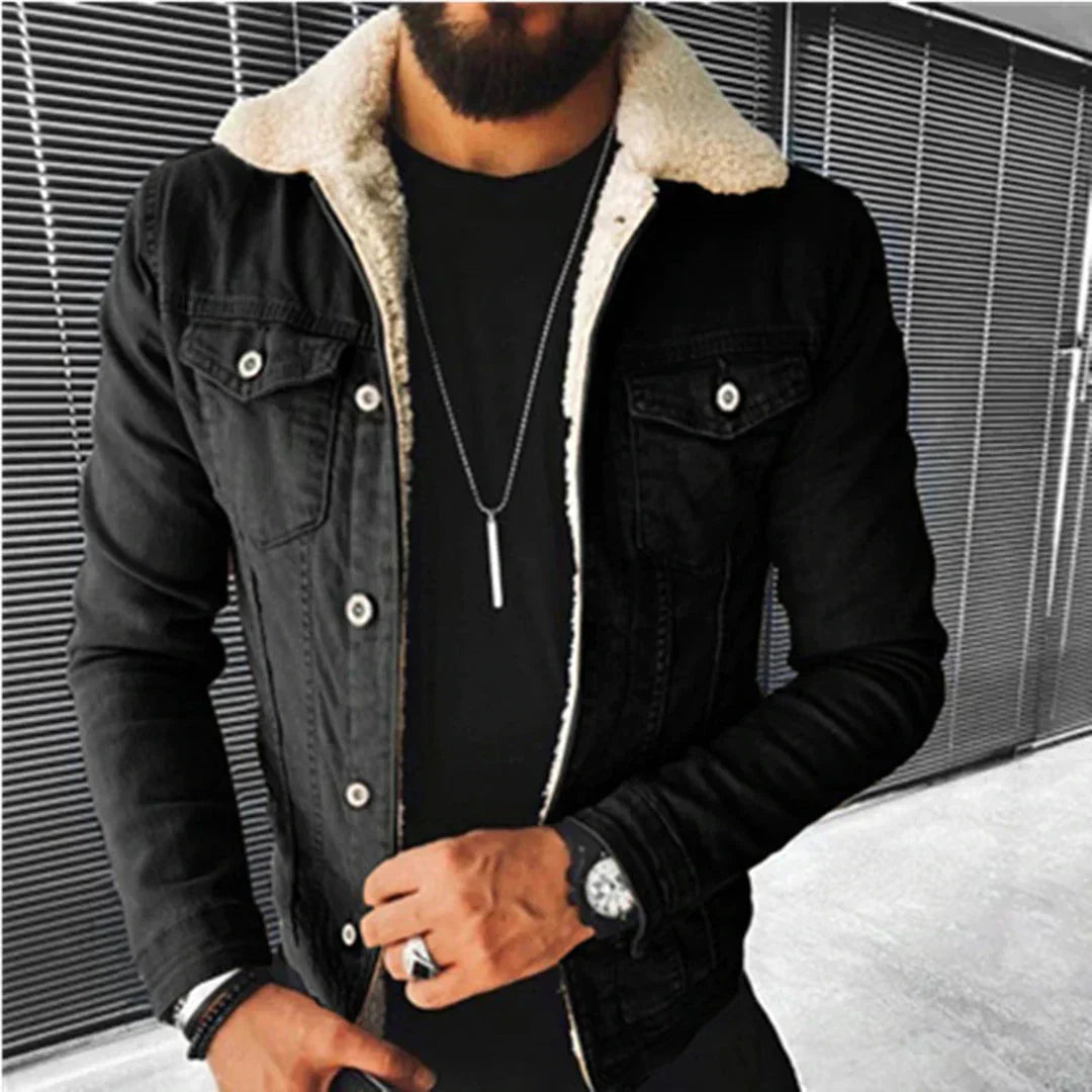 Denim Jacket Cotton Regular Fit Button Front