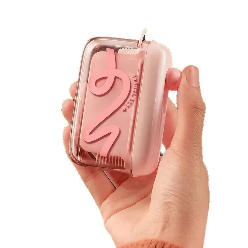 Dental Floss Pick Case Portable Refillable 100 Picks