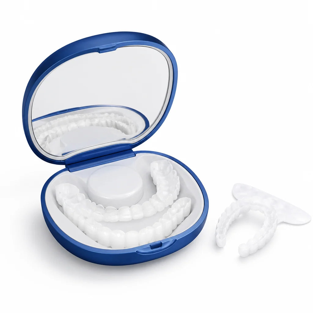 Dental Veneers Removable Open-Palate Upper & Lower Set