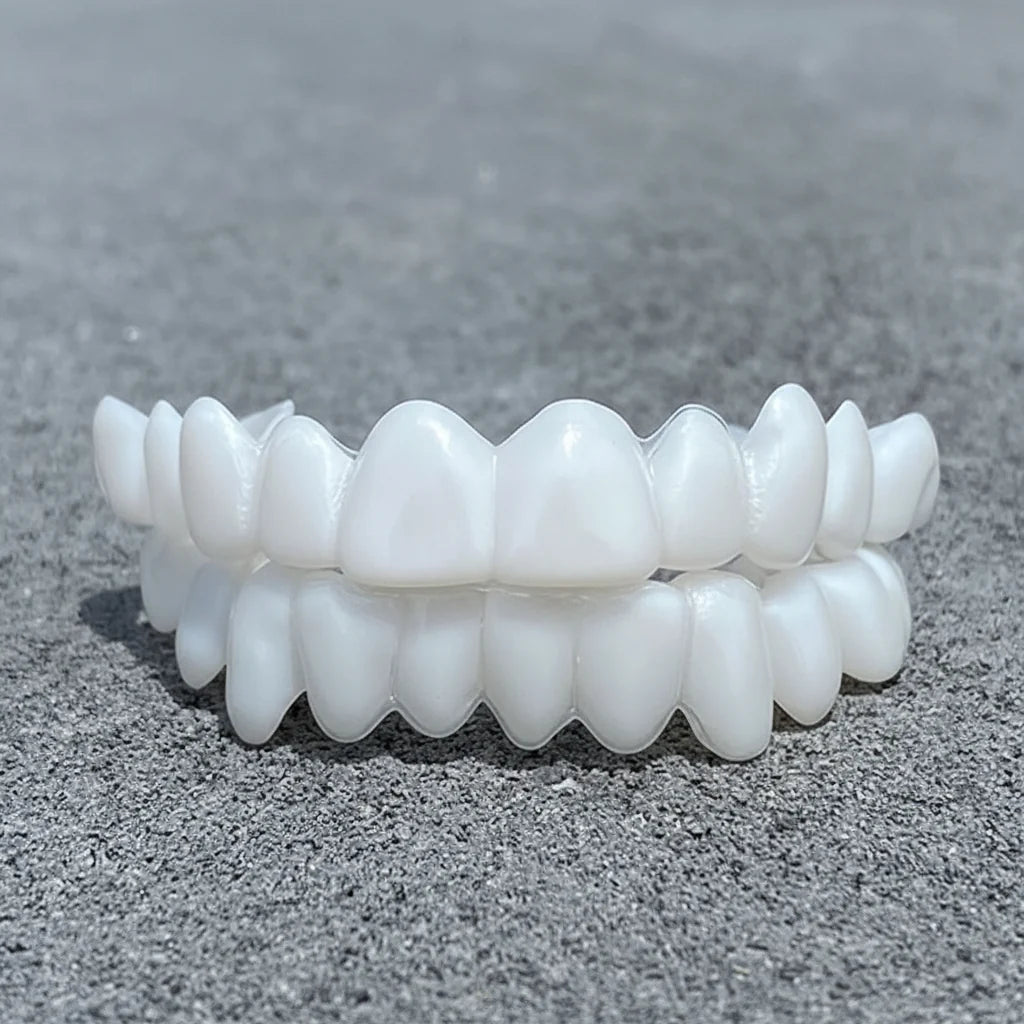 Dental Veneers White Adjustable Fit Reusable