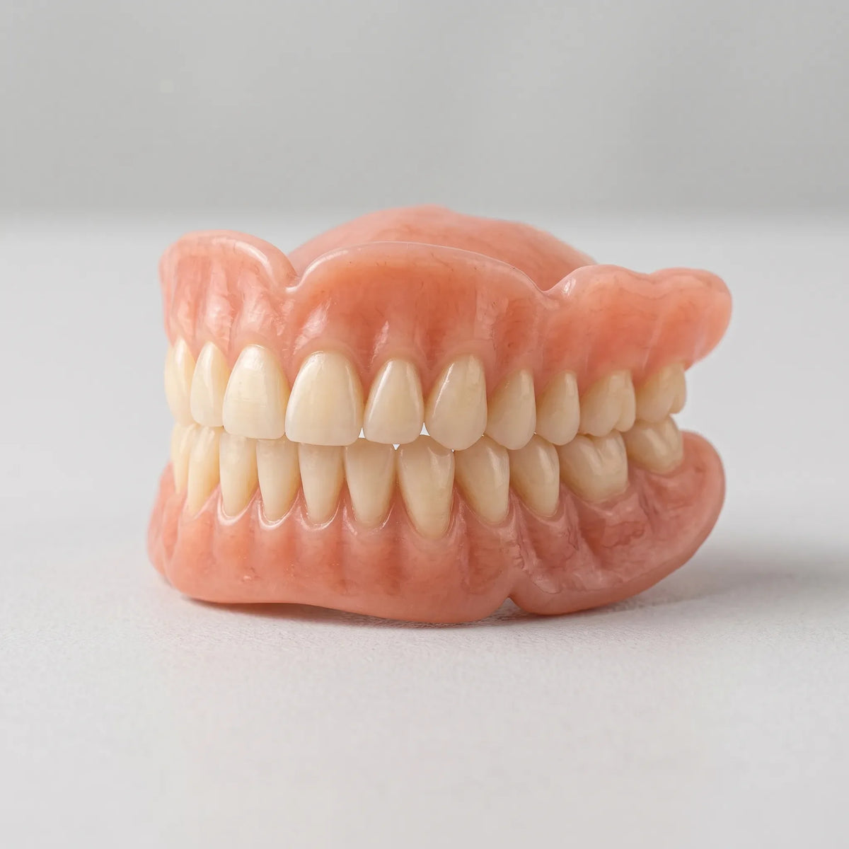 Denture Set Heat-Moldable Adhesive-Free Design