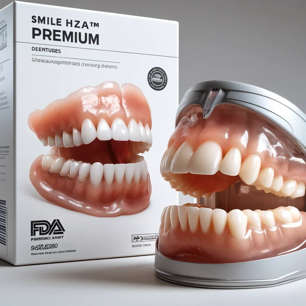 Denture Set Moldable Custom Fit Upper & Lower
