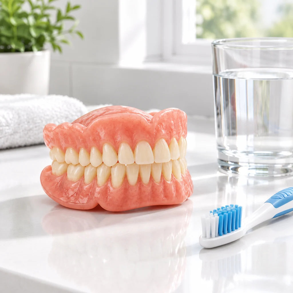 Dentures Heat-Moldable Custom Fit Adhesive-Free