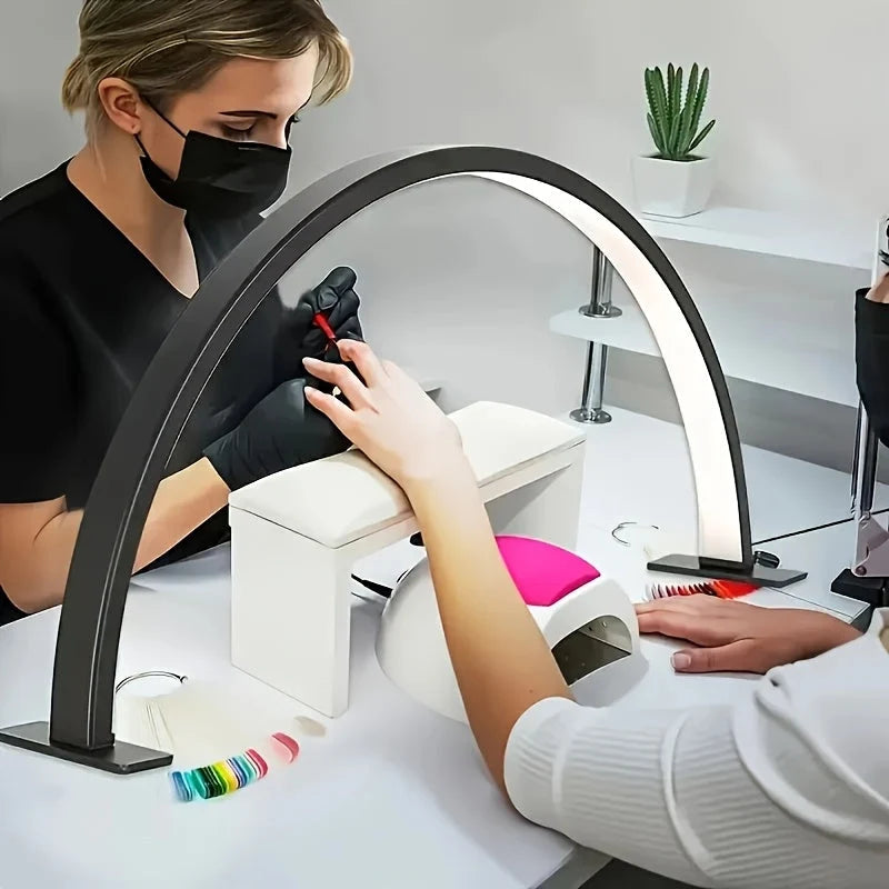 Desk Lamp Curved LED Arc Touch Dimmable USB Powered