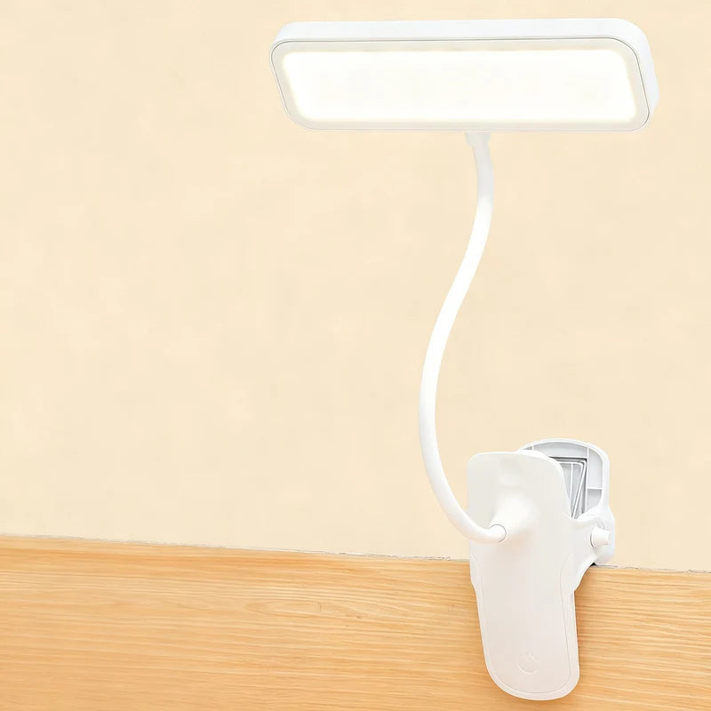 Desk Lamp LED Clip-On Dimmable Flicker-Free