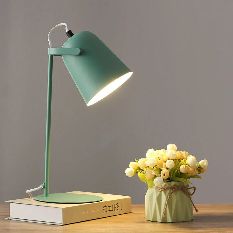 Desk Lamp Metal Tilting Head Diffused Panel
