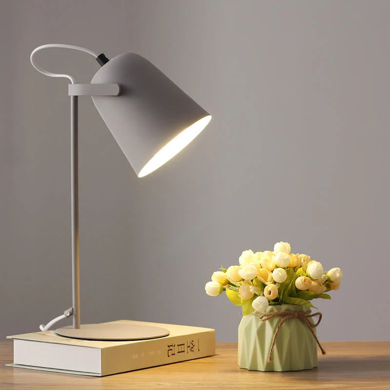 Desk Lamp Metal Tilting Head Diffused Panel