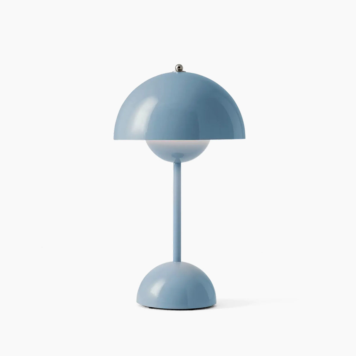 Desk Lamp Mushroom Shape Rechargeable Stepless Dimmer