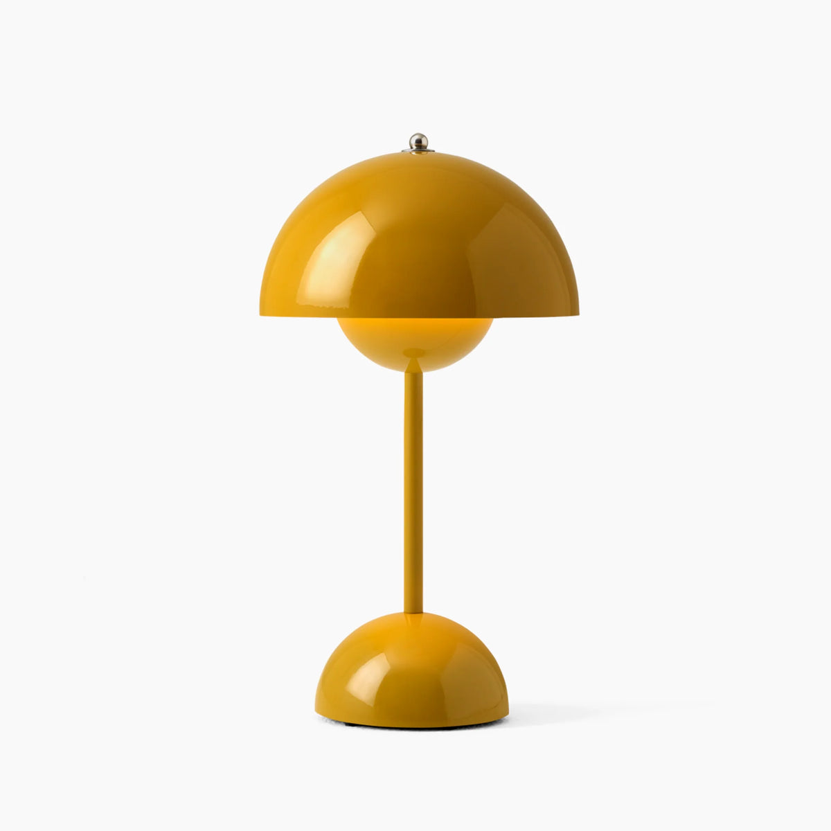 Desk Lamp Mushroom Shape Rechargeable Stepless Dimmer