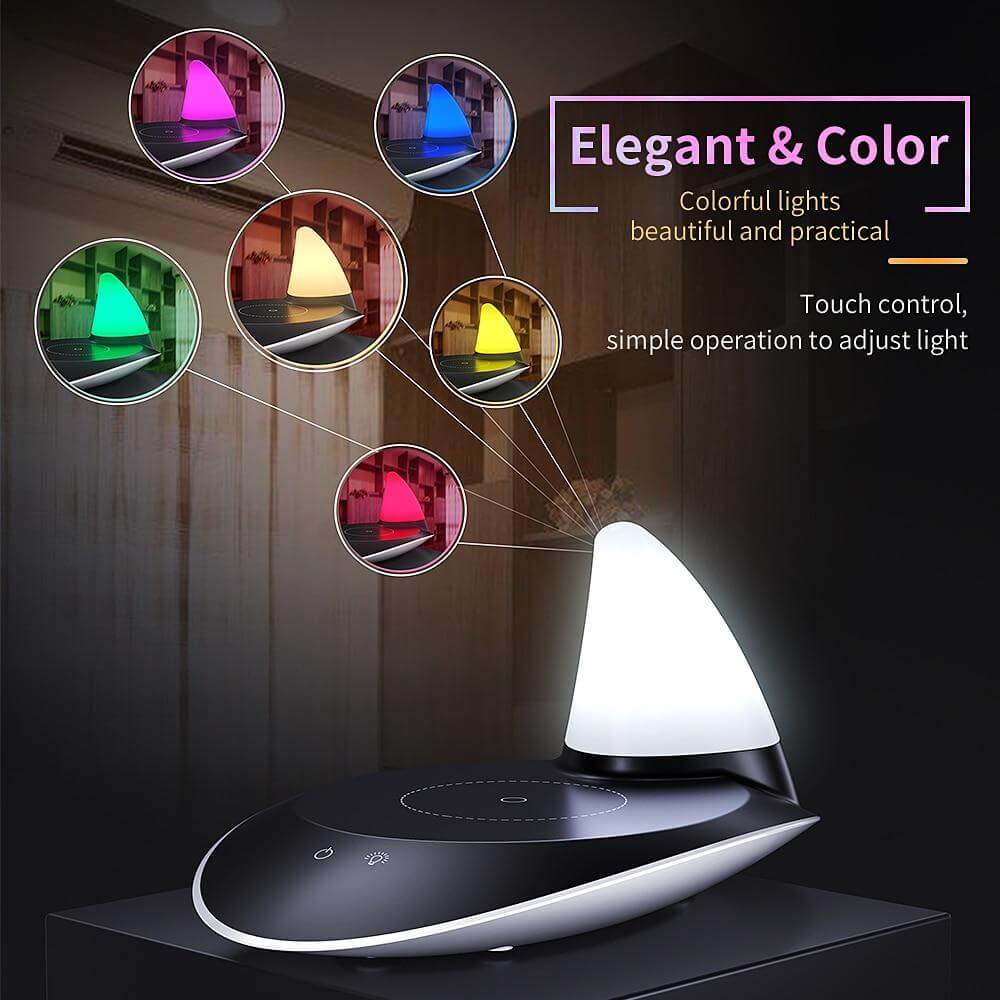 Desk Lamp Wireless Charging USB Port