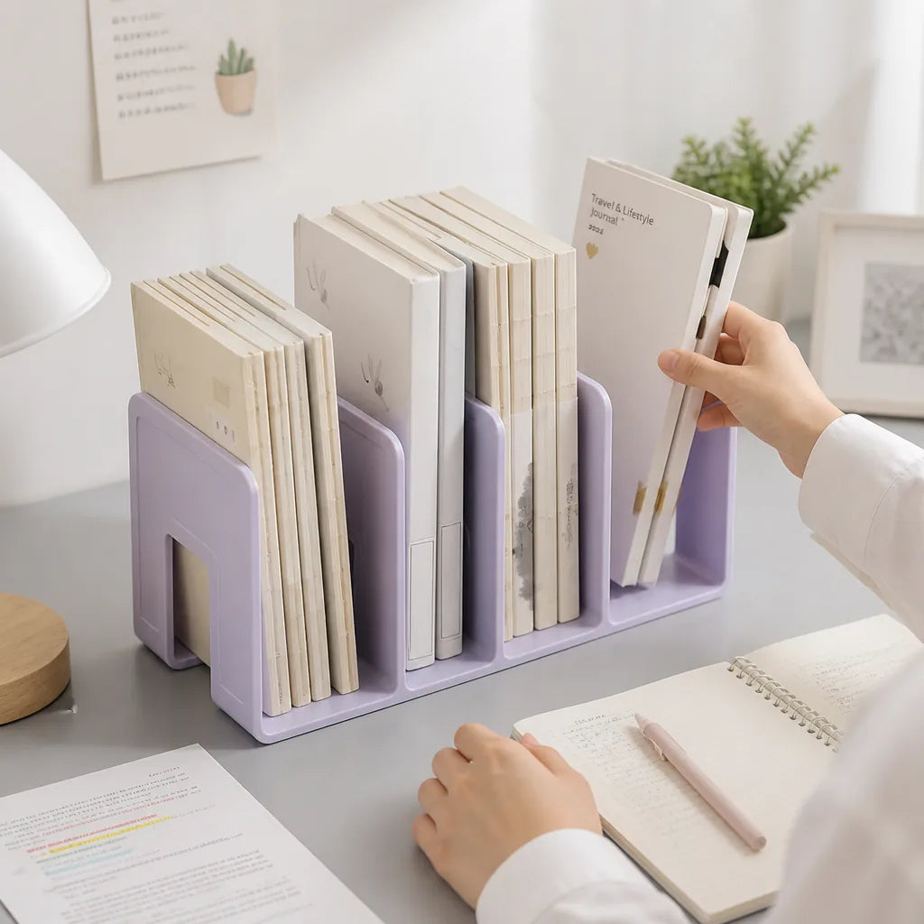 Desk Organizer Four Extra-Large Compartments