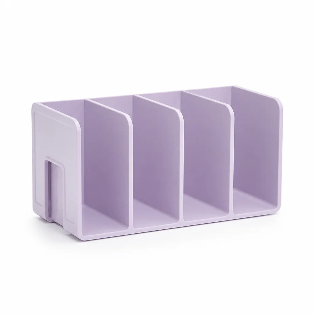 Desk Organizer Four Extra-Large Compartments