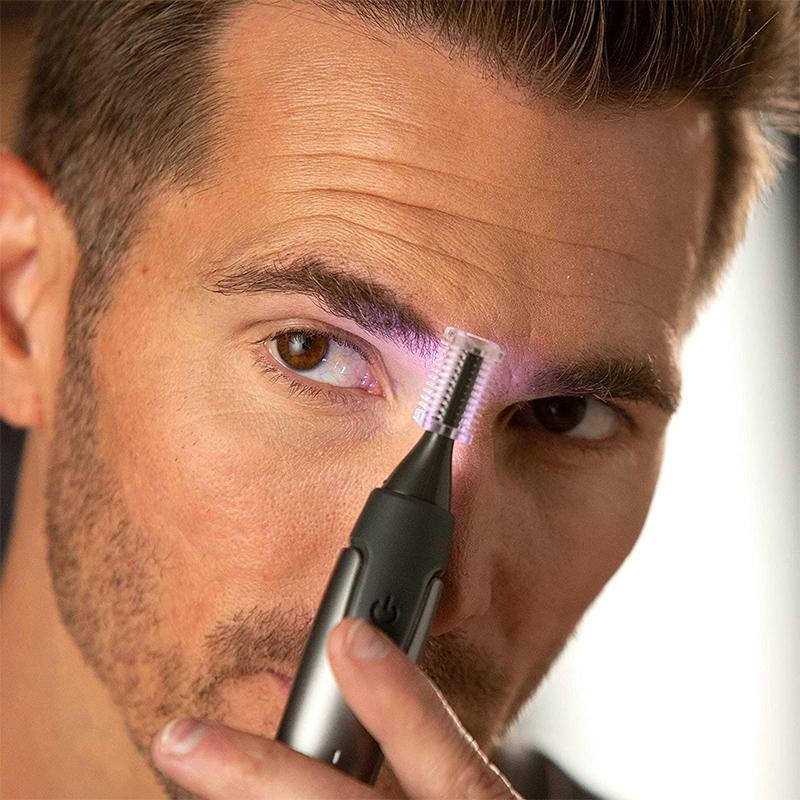 Detail Trimmer Titanium Blade LED Light Battery Powered