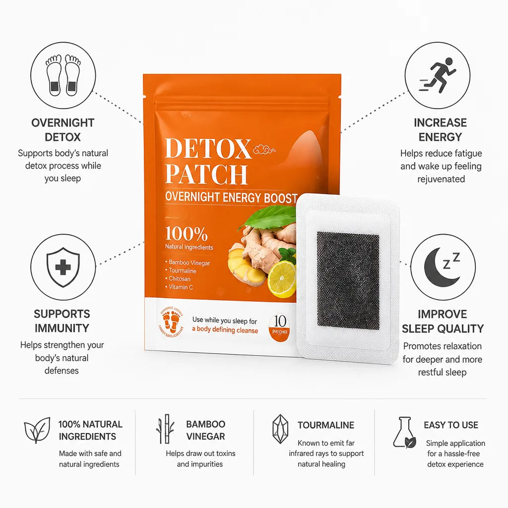 Detox Patch Overnight Energy Boost