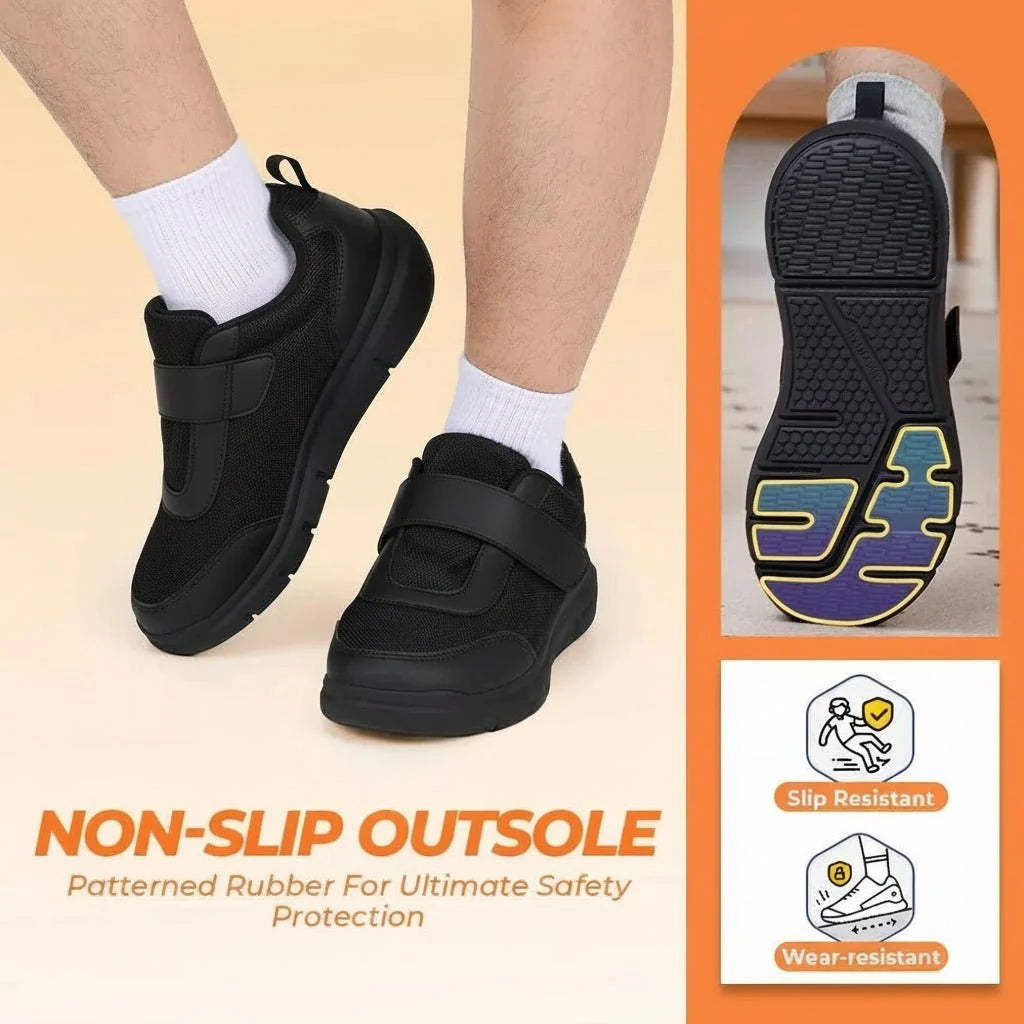 Diabetic Shoes Extra-Wide Fit Orthopedic Support Breathable Mesh