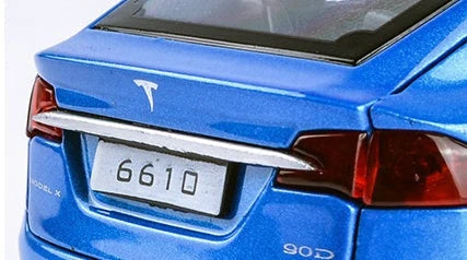 Diecast Toy Car Pull-Back Lights & Sound Six Doors