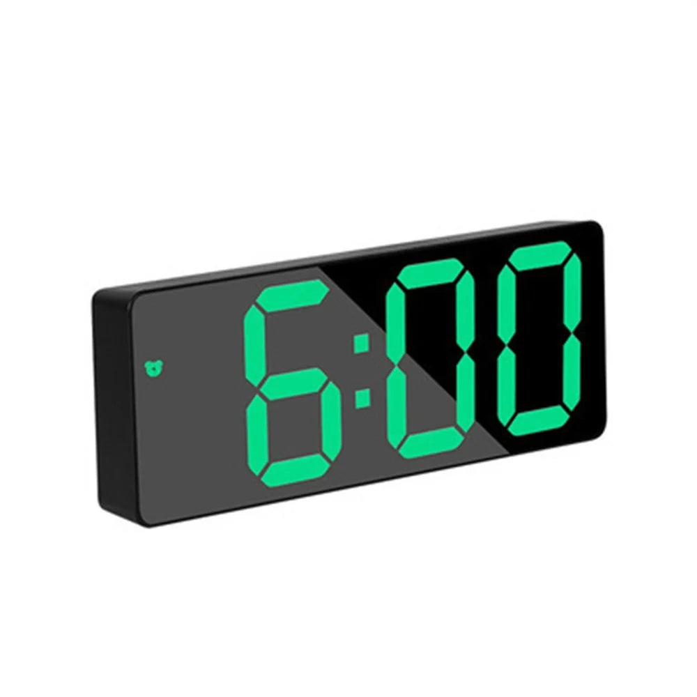 Digital Alarm Clock LED Time & Temperature Display