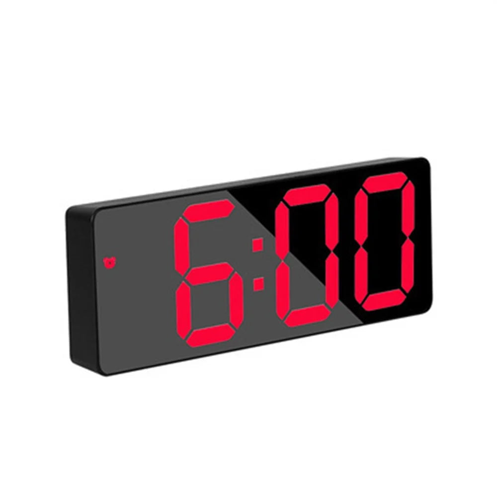 Digital Alarm Clock LED Time & Temperature Display