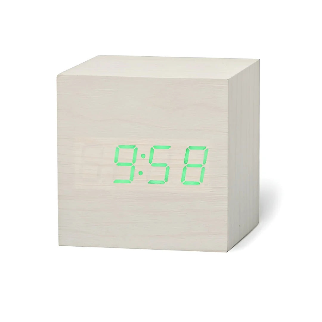 Digital Desk Clock Adjustable Brightness Thermometer & Countdown Timer