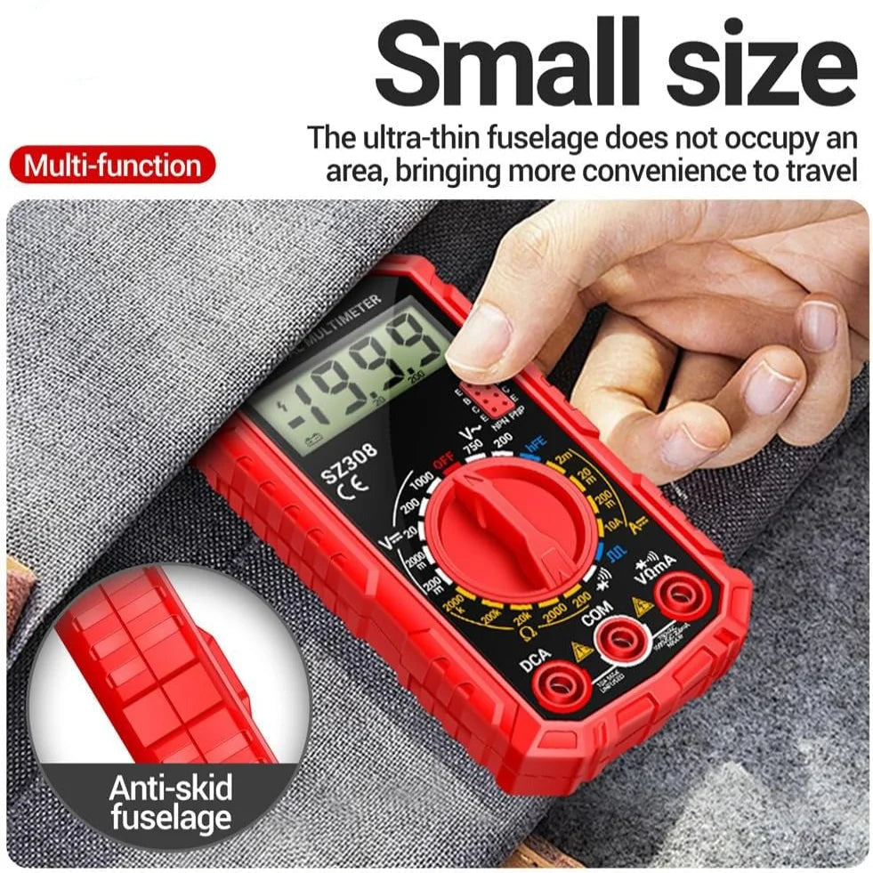 Digital Multimeter AC 750V DC 1000V 27.6 Inch Leads