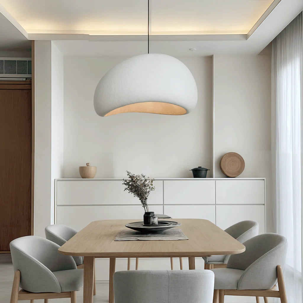Dining Pendant Light Adjustable Drop Height Metal Shade