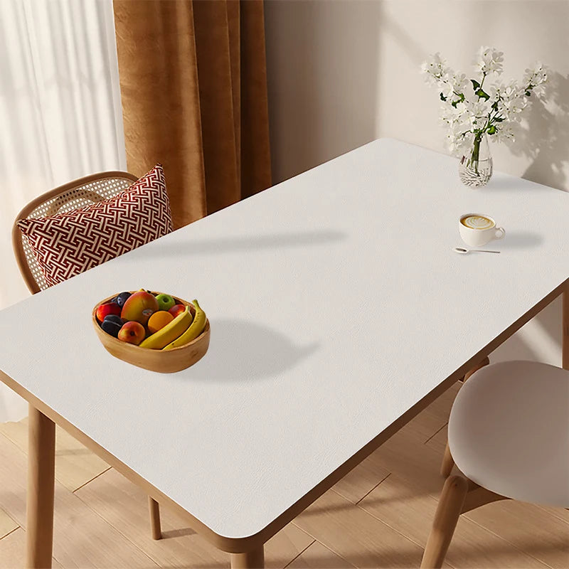 Dining Table Spacious Surface Easy-Clean Finish Modern Design