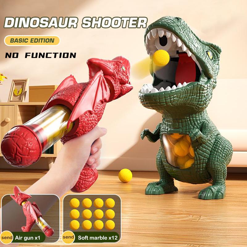 Dinosaur Shooting Game Soft Foam Balls Battery-Powered Target