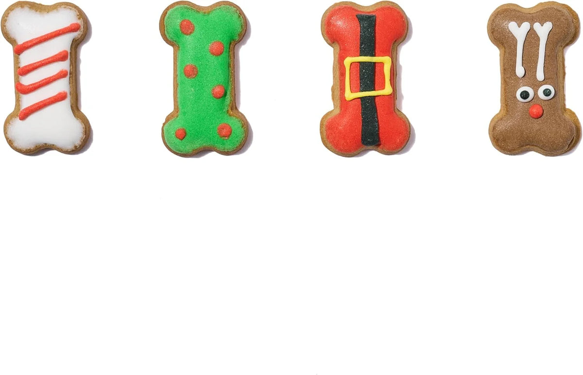 Dog Advent Calendar 24 Individually Wrapped Gingerbread Biscuits