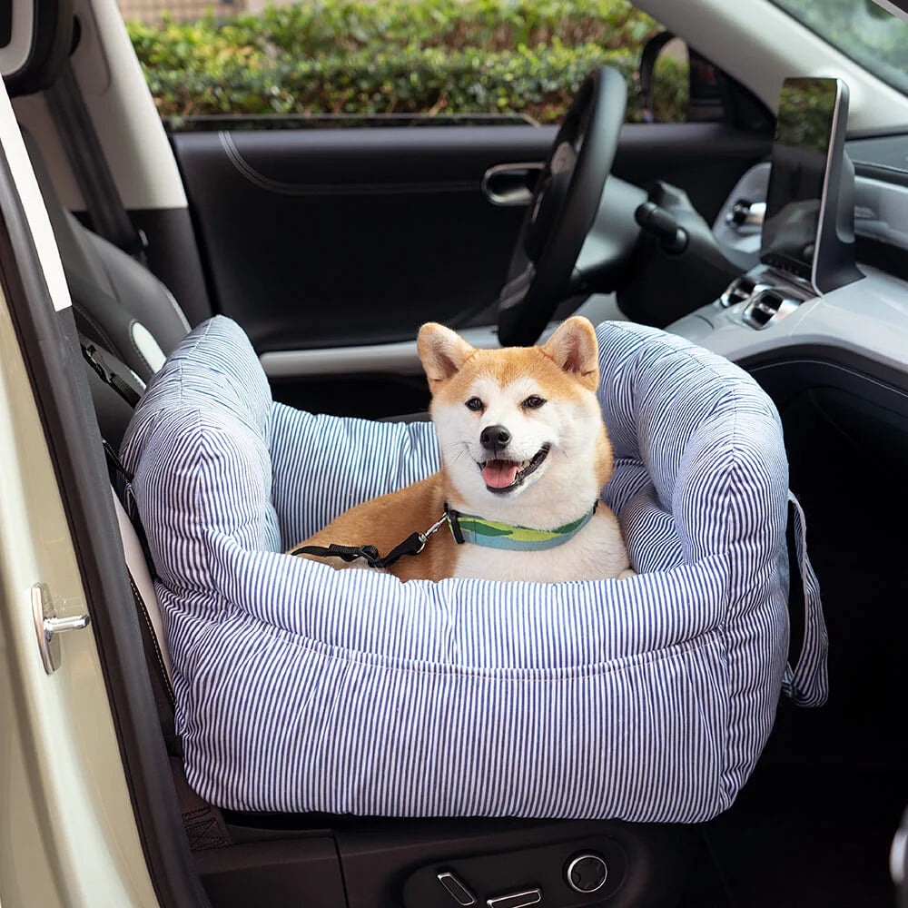 Dog Booster Seat Padded Adjustable Straps & Tether